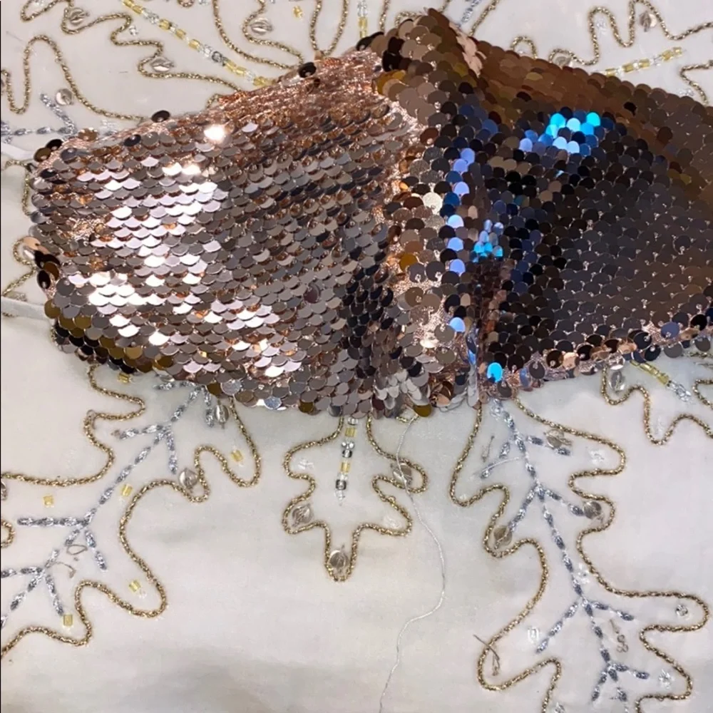 2 Tone Flip‎ Flop Sequin Face Mask